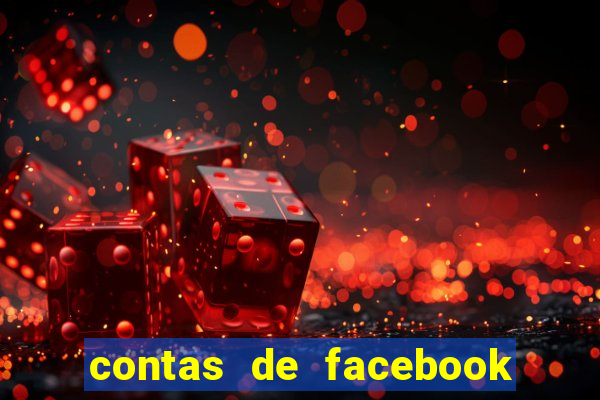 contas de facebook abandonadas com senha e email